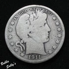 1911-D Barber Half Dollar — photo from another recent sale