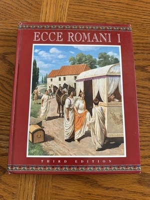 Vintage 2000 Ecce Romani I A Latin Reading Program Meeting The Family Rome Book