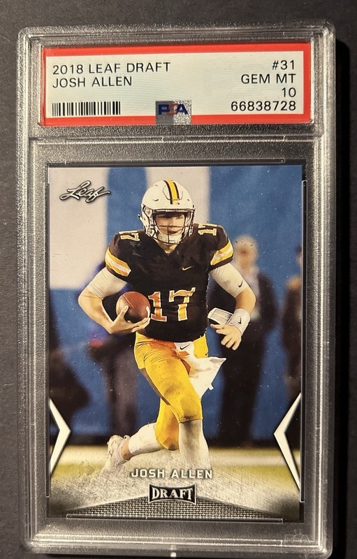 2018 Leaf Draft - Josh Allen #31 (RC)