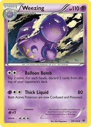 Weezing 28/124 Uncommon XY - Fates Collide