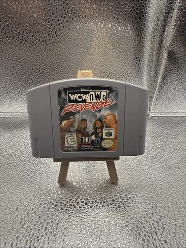 Authentic WCW/nWo Revenge Nintendo 64 N64 1998 Video Game GAME CARTRIDGE ONLY
