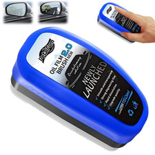 Automotive Oil Film Cleaning Brush Reusable Car Glass Cleaning Board Remover US