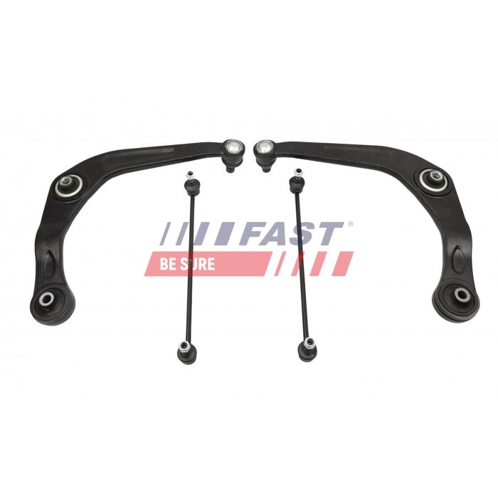 Kit Bras de Liaison pour Peugeot 206 avec Biellettes de Barre Stabilisatrice