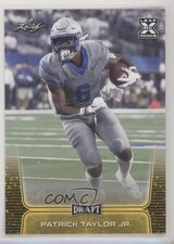 2020 Leaf Draft Gold Patrick Taylor Jr #51 fm0