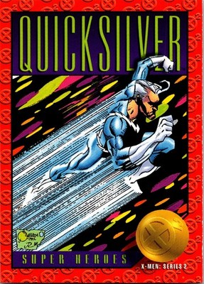 Quicksilver 1993 X-Men Series 2-Super Heroes Xavier's Files #25