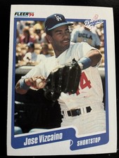 1990 Fleer - Jose Vizcaino #410 (RC)
