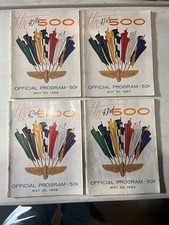 vintage indy 500 programs