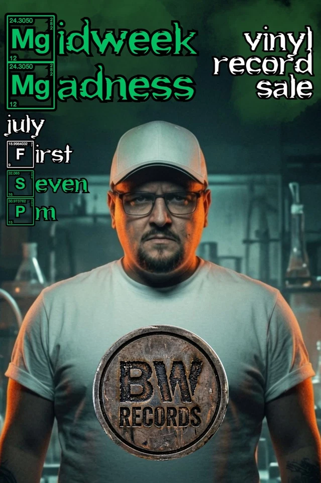 BW Records - MIDWEEK MADNESS - Vinyl Record Sale