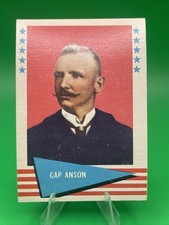 1961 Fleer Set-Break #4 Cap Anson Clean No Creases