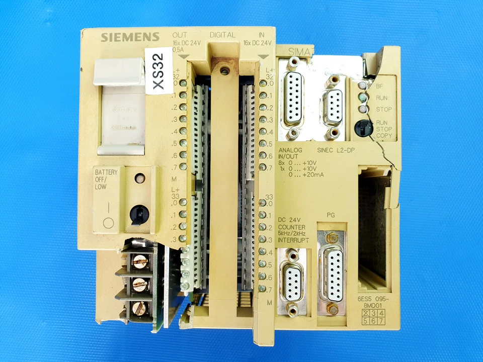 Siemens Simatic S5-95U CPU 6ES5 095-8MD01 E-Stand:2 Inkl. MwSt. - Bild 3 von 4