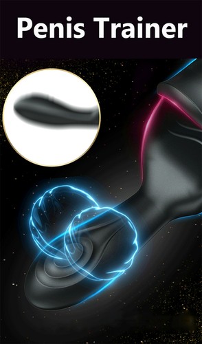 10 Modes Glans Vibrator Testicle Massager Automatic Male Masturbator Ejaculation - Picture 6 of 12