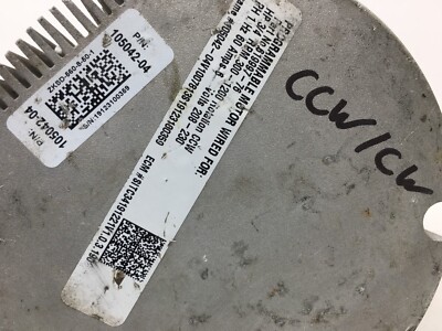 InterLink ZKSD-560-8-50-1 Programmable Blower Motor 208-230VAC 3
