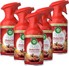 5 x 250ml Air Wick Mulled Wine Clementine & Spice Pure Aerosol Air Freshener