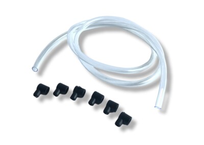 Smoke Pipe for Generator Box 1/16 RC Battle Tank Accessories Parts 60cm+6 Header
