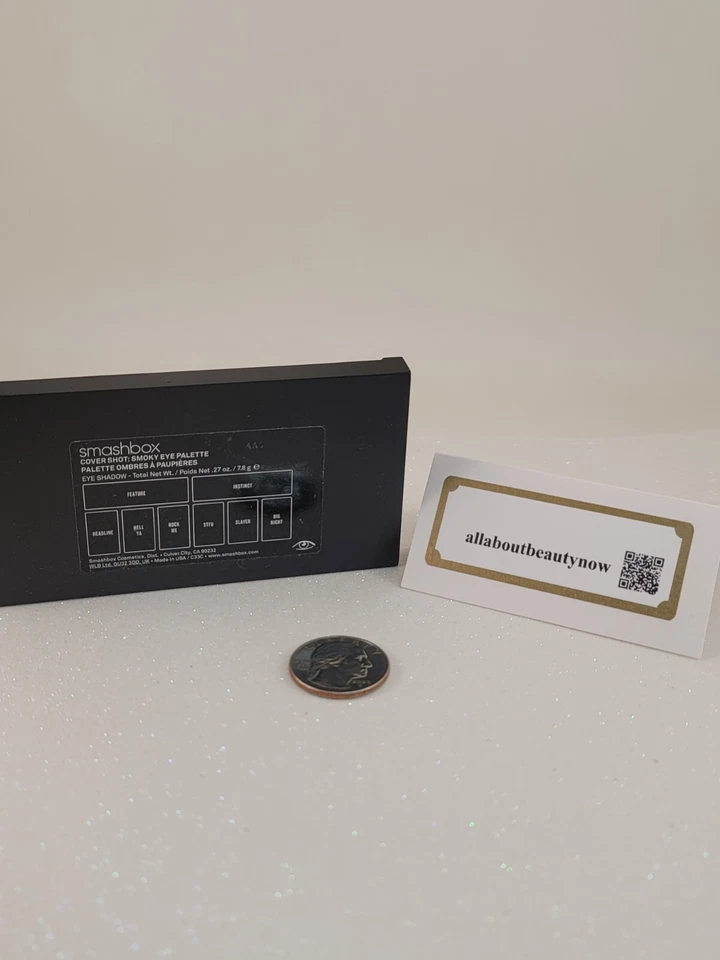 Smashbox Cover Shot Eyeshadow Palette SMOKY 0.27 oz Full Size NEW Without Box - Image 3 of 4