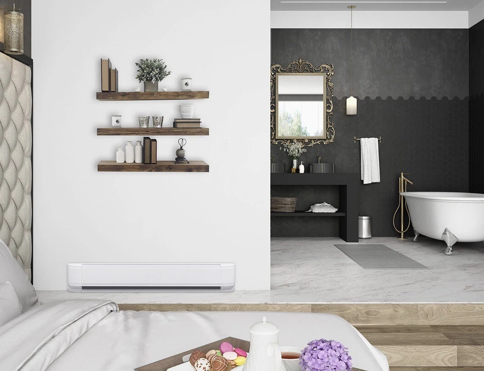 Dimplex Linear Convector Baseboard Heater 40” 240/208V, 1500/1125W, White - Image 2 of 4