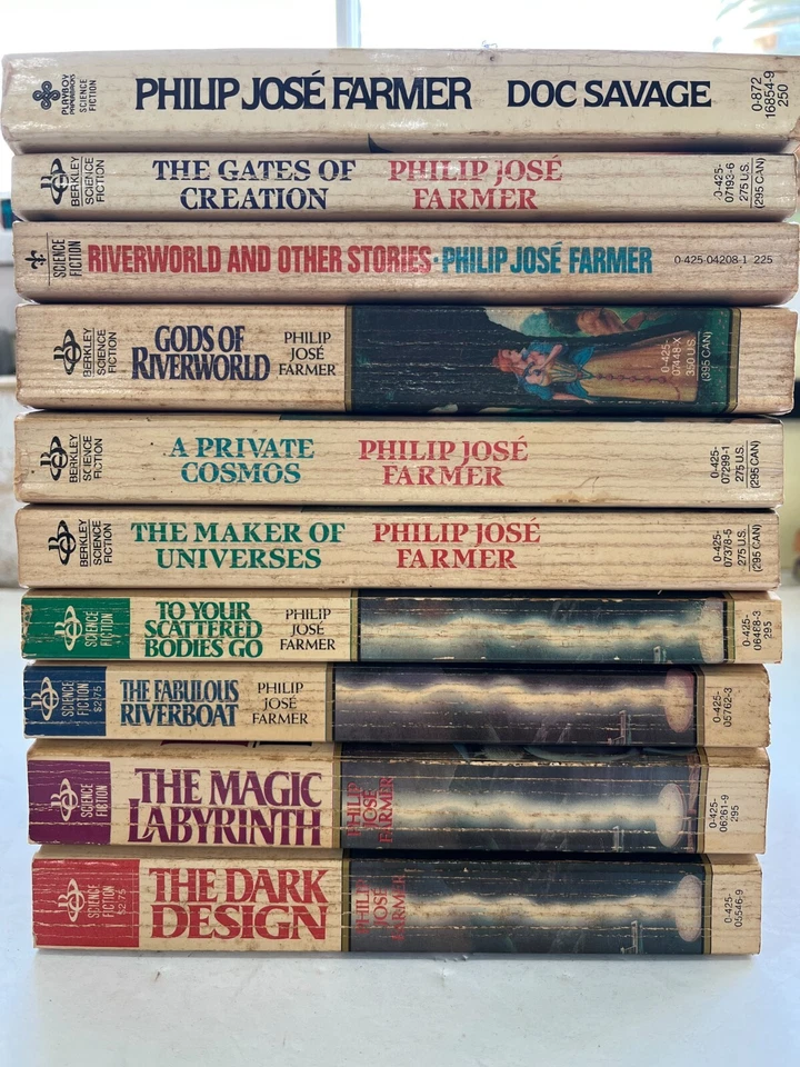 Philip Jose Farmer Riverworld Novels Doc Savage Books Select a Title - Image 2 of 4