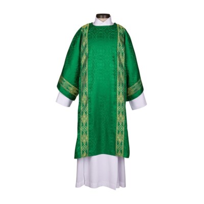 #Avignon Collection Dalmatic and Stole, Deacon Dalmatic Vestment - Green