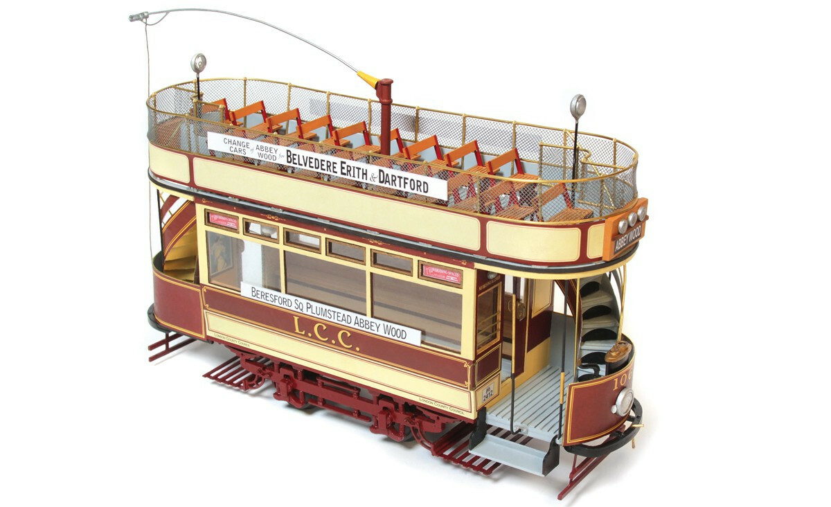 Occre London Tram LCC106 1:24 Scale 53008 Wooden Model Kit