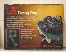 Elenco Electronics CIC DIY Turning Frog Robot Soldering Kit 21-882