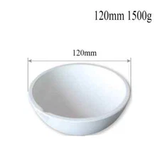 Ceramic crucible melting Dish melt casting metal golds coppers silver round