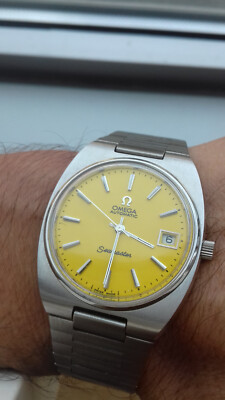 Omega SEAMASTER 166.0206 AUTOMATIC CAL. 1012 BANANA DIAL New Old Lager Uhren Uhr