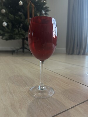 Ruby Red Wine Glass Crate And Barrel  