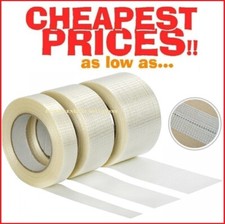 CROSS WEAVE TAPE FIBERGLASS REINFORCED SECURITY FILAMENT STRONG 