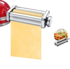 Pasta Attachment for KitchenAid Stand Mixer Stainless Steel Sheet Roller US