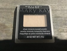 LOT OF 2 Mary Kay SHEER MINERAL PRESSED POWDER- Choice .32 oz each BNIB