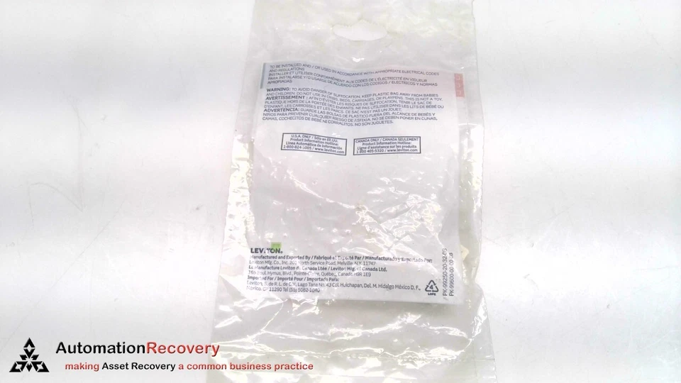 LEVITON LEV41291-1MI - 1-PORT LIGHT ALMOND MOS ADP, SEE DESC #287908 - Image 3 of 3