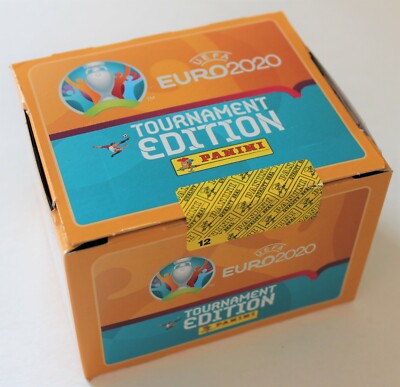 Panini EM EURO 2020 TOURNAMENT EDITION - 1 x DISPLAY BOX 100 TÜTEN PACKETS
