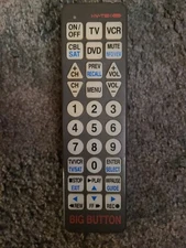 Hy-Tek Big Button BW1220 Universal Remote Control 