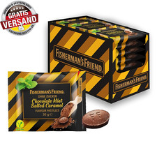 20 X 30G FishermanS Friend Chocolate Mint Sal...