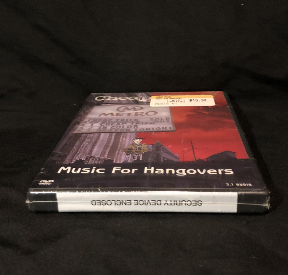 Cheap Trick: Music for Hangovers (DVD, 2002) Brand New Cheap Trick: Music for Hangovers (DVD, 2002) Brand New