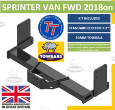 Flange Towbar for Mercedes Sprinter Van FWD 2018on L1/L2 SWB/MWB Without Step