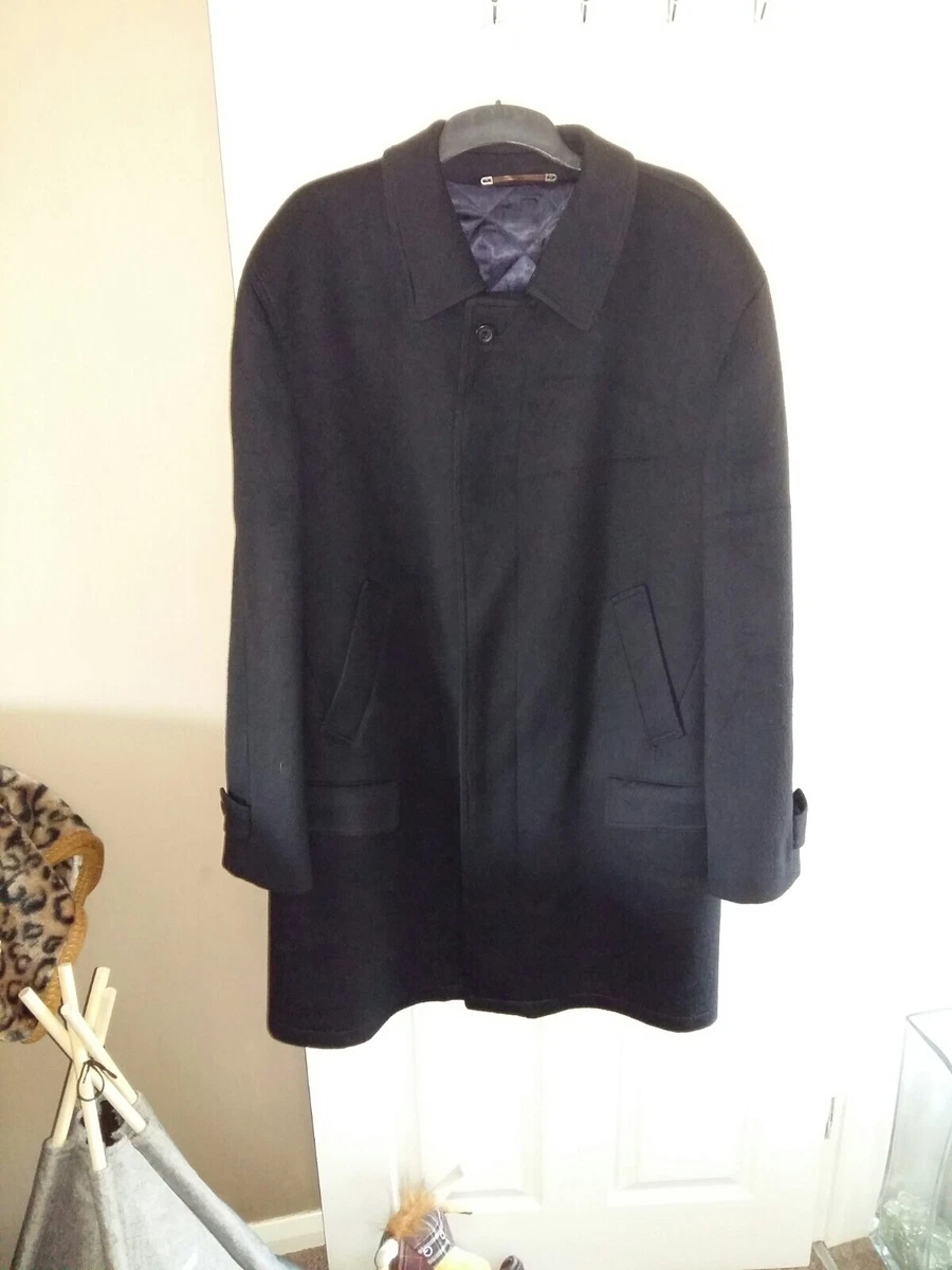 MENS VINTAGE STEINBOCK TYROL HIMALAYA PEA OVER COAT UK44