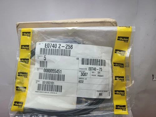 Parker E07402-258 O-ring   5 in Package