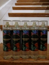 BATH AND BODY WORKS TROPIDELIC FINE FRAGRANCE MIST SPRAY LOT OF 5 NEW