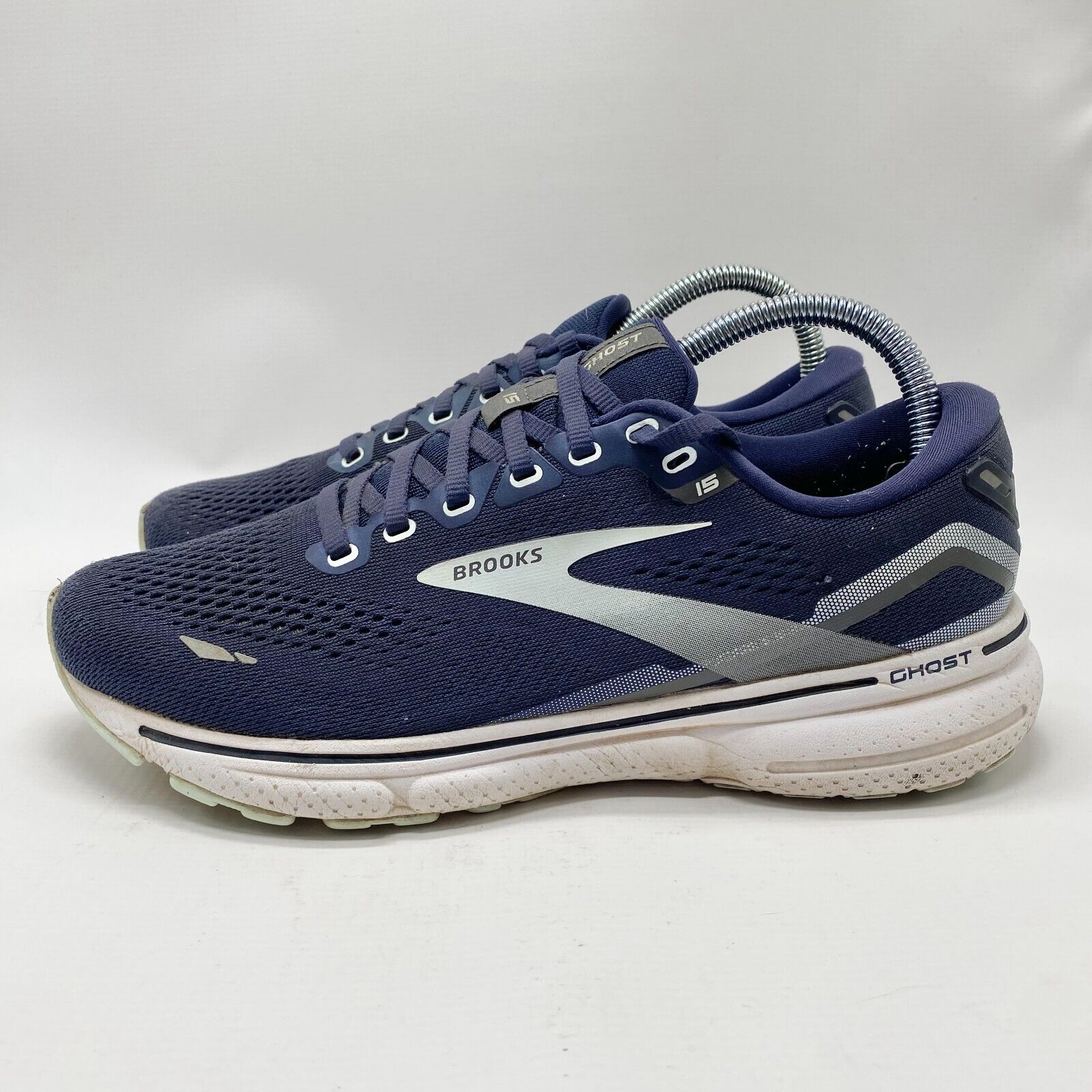 Brooks Ghost 15 Women's Size 8 B US Blue 1203801B450 Lace Up Athletic ...