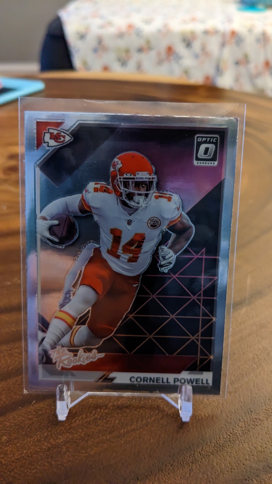 2021 Panini Donruss Optic Cornell Powell The Rookies #TR-20 Chiefs RC ROOKIE