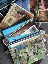 Lot Of Vintage Post Cards A Few Written, Most Unused Canada, USA, More,  As Show