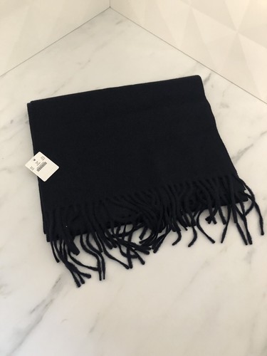J. Crew Solid Cashmere Scarf - Dark 