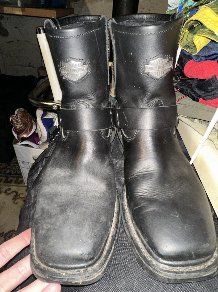 Harley Davidson Oil Slip Resistant Boots Mens Size 10.5 Harley Davidson Oil Slip Resistant Boots Mens Size 10.5