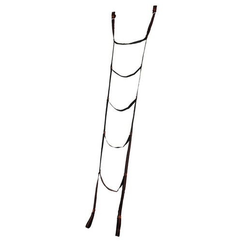 5-Step Indoor/Outdoor Strong Webbing Ladder Climbing Rope Ladder 210cm