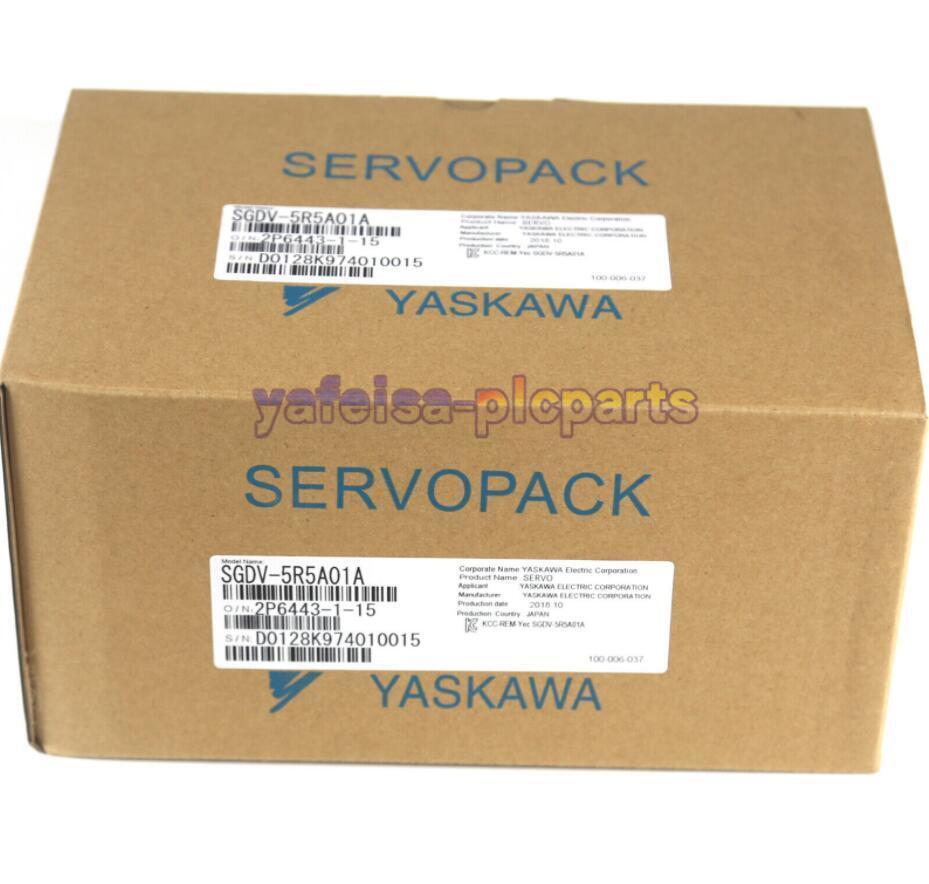 1PC New Yaskawa Servopack 750W Servo Drive 0.75KW 200V 3Phase SGDV-5R5A01A