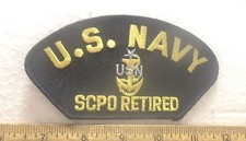 U.S. Navy - Écusson brodé à la retraite SCPO