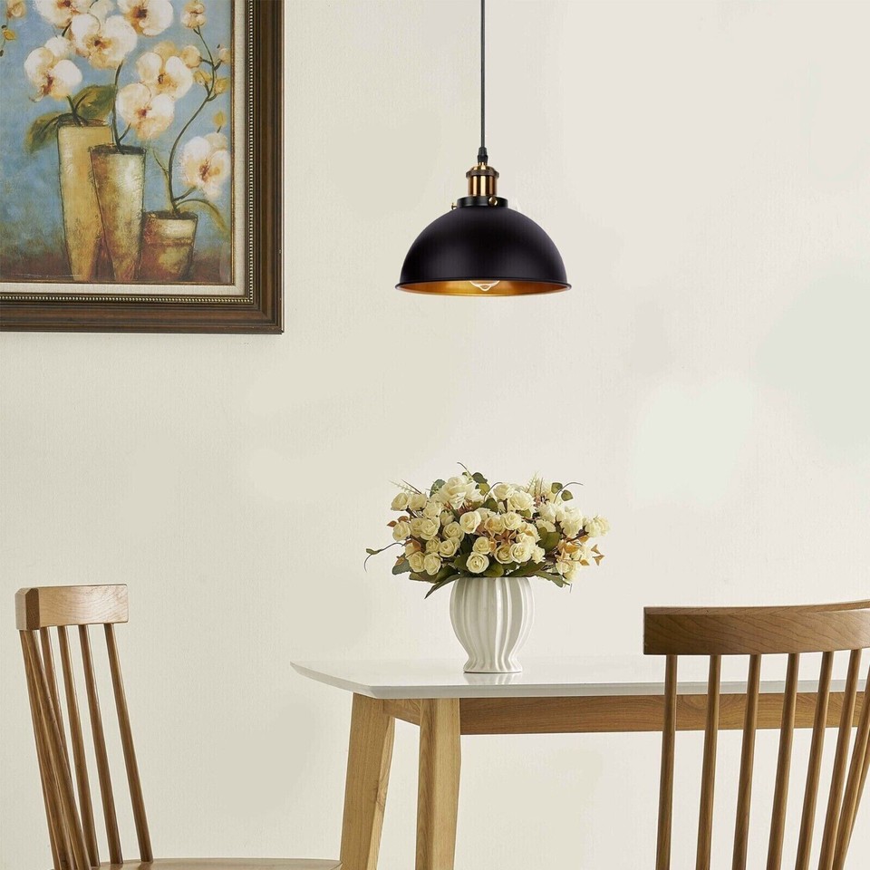 Suspension Luminaire Industrielle Lustre Plafonniers Design Edison Métal Lampe