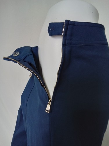 NUOVO PANTALONE ABITO ST. JOHN BLU TAGLIA 16 (MARINE) - Foto 10 di 18