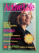ACTIVE LIFE July-1999 CHARLOTTE RAMPLING rare UK magazine